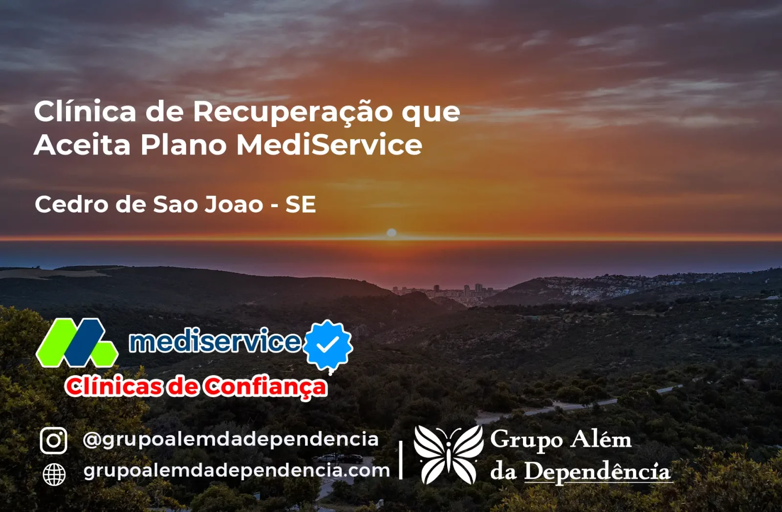 Clínica de Recuperação que Aceita Mediservice em Cedro de São João - SE