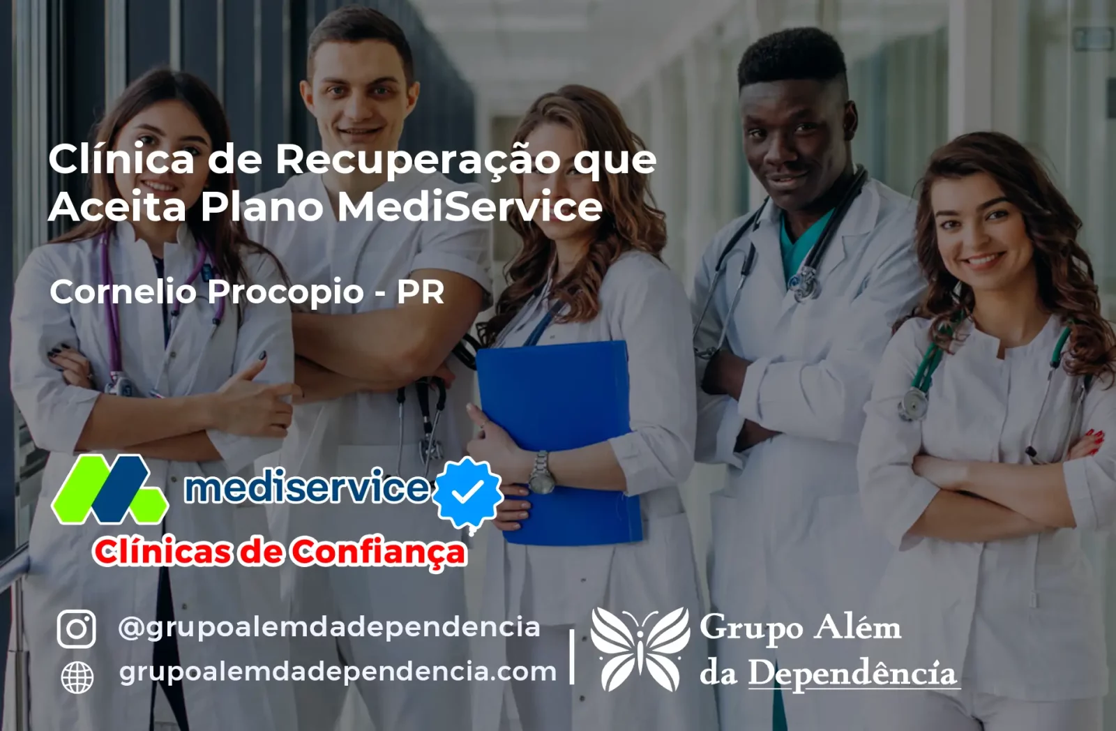 Clínica de Recuperação que Aceita Mediservice em Cornélio Procópio - PR