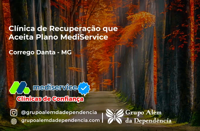 Clínica de Recuperação que Aceita Mediservice em Córrego Danta - MG
