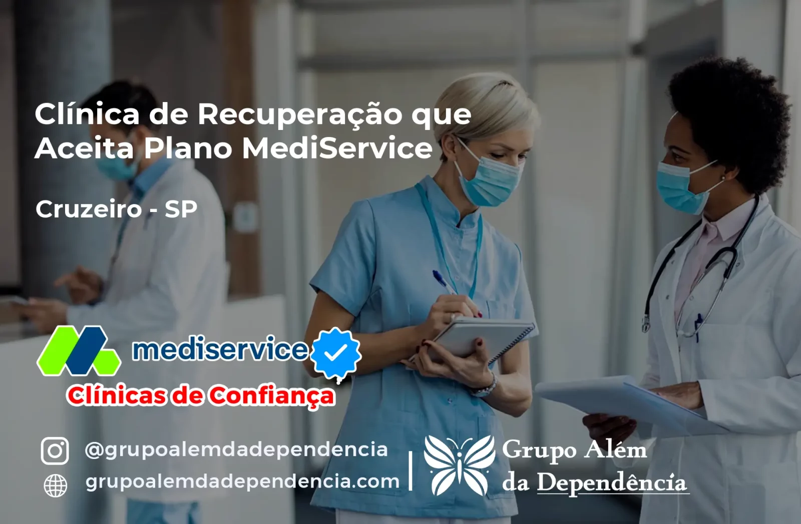 Clínica de Recuperação que Aceita Mediservice em Cruzeiro - SP