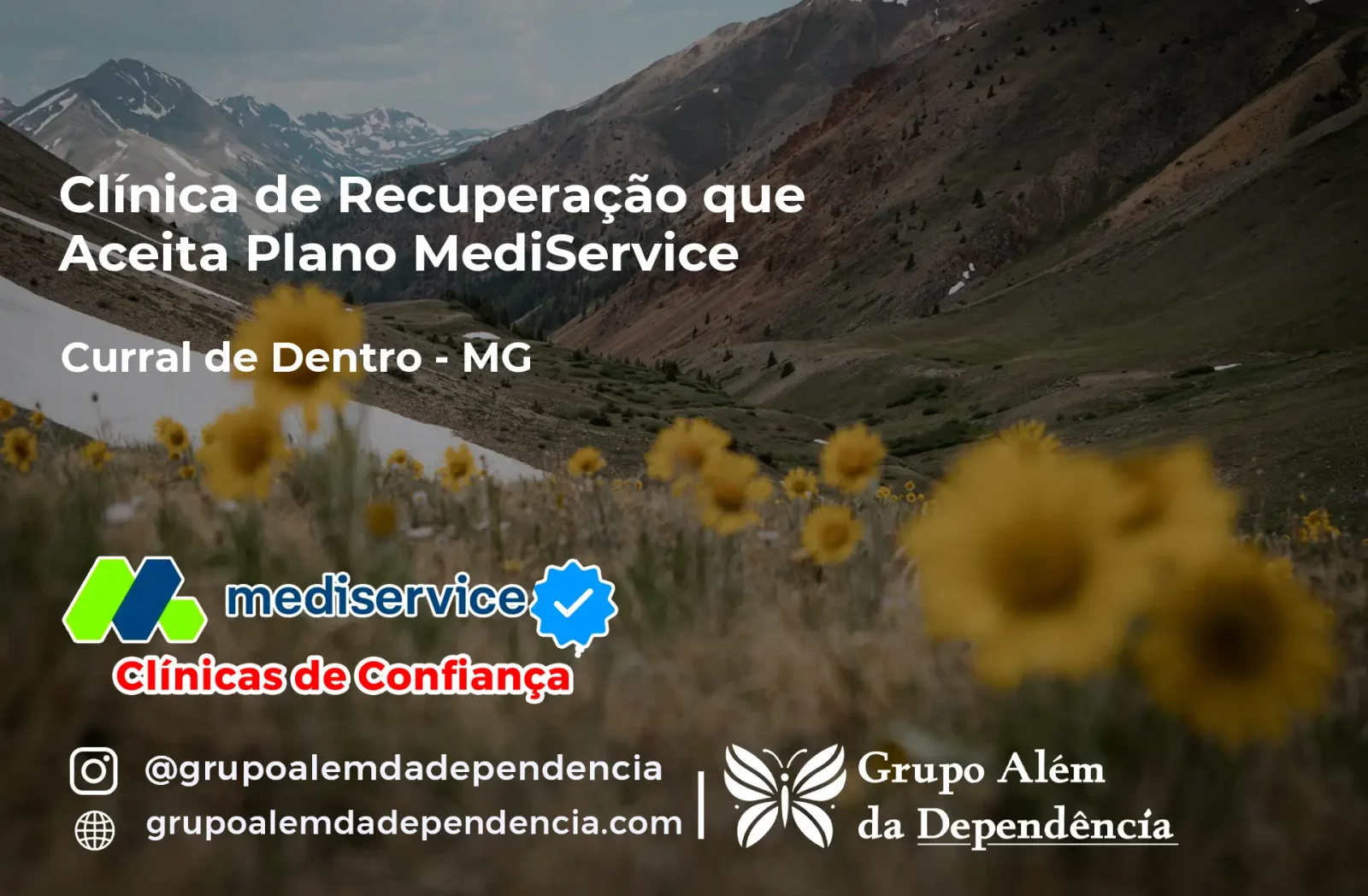 Clínica de Recuperação que Aceita Mediservice em Curral de Dentro - MG