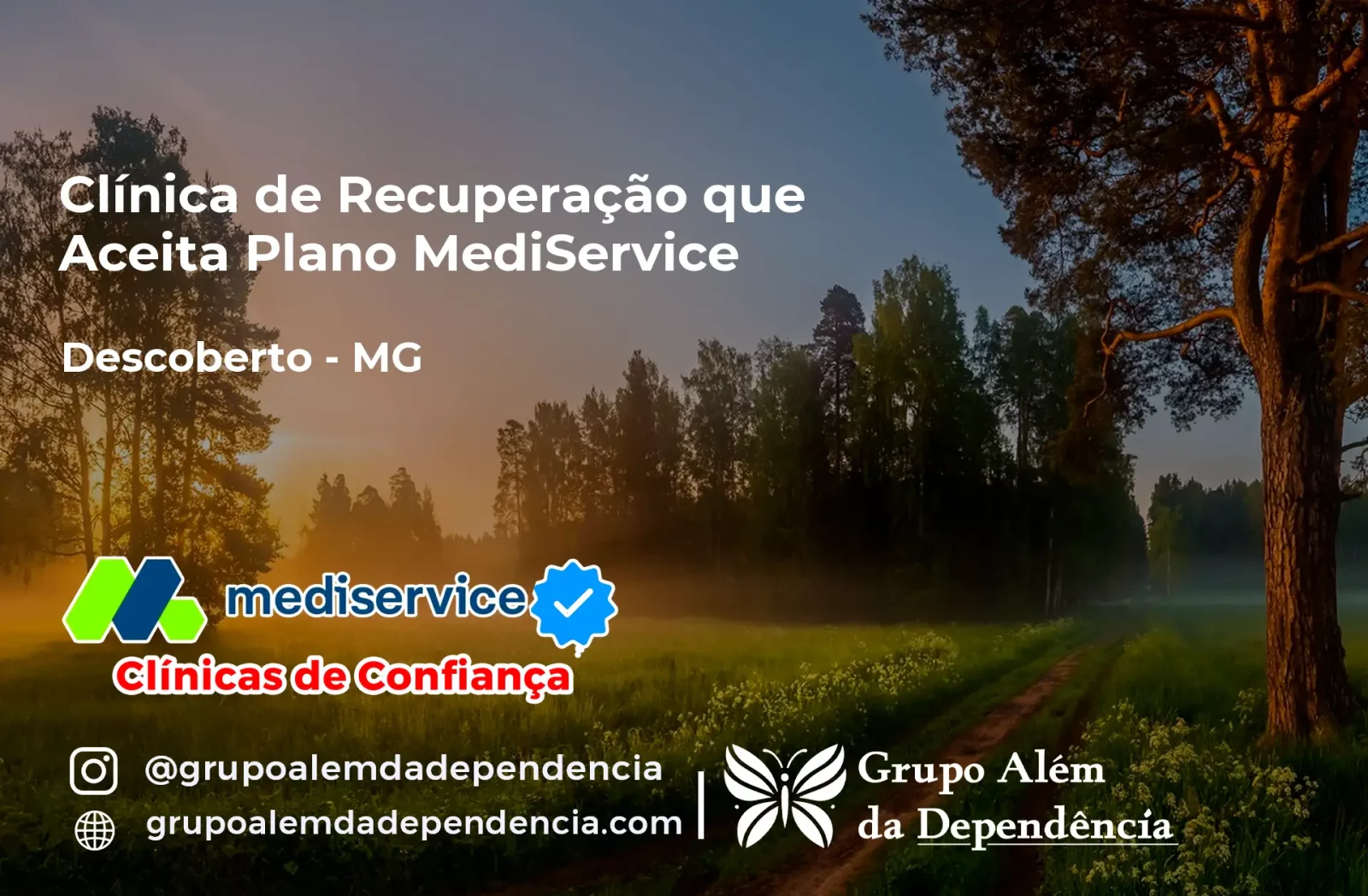 Clínica de Recuperação que Aceita Mediservice em Descoberto - MG