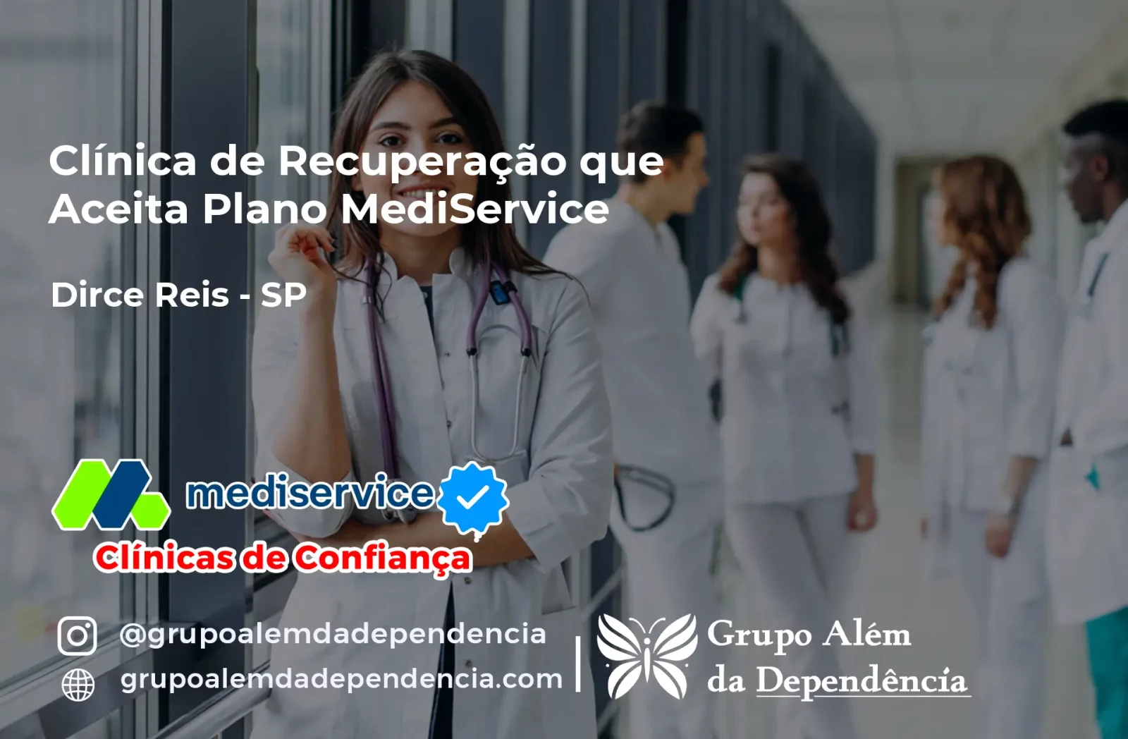 Clínica de Recuperação que Aceita Mediservice em Dirce Reis - SP