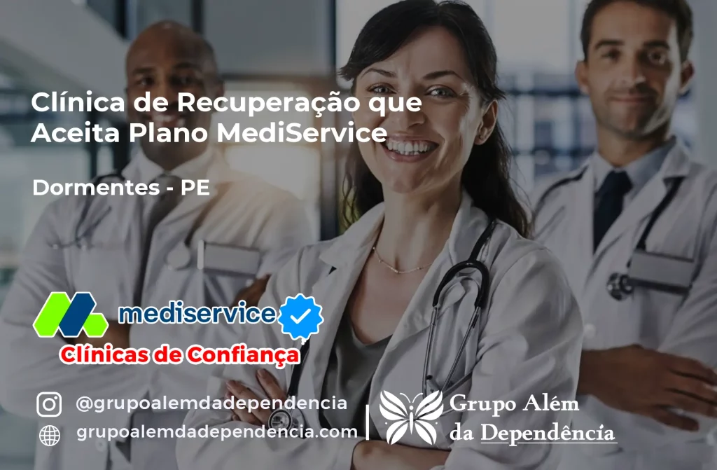 Clínica de Recuperação que Aceita Mediservice em Dormentes - PE 1 Clínica de Recuperação que Aceita Mediservice em Dormentes - PE