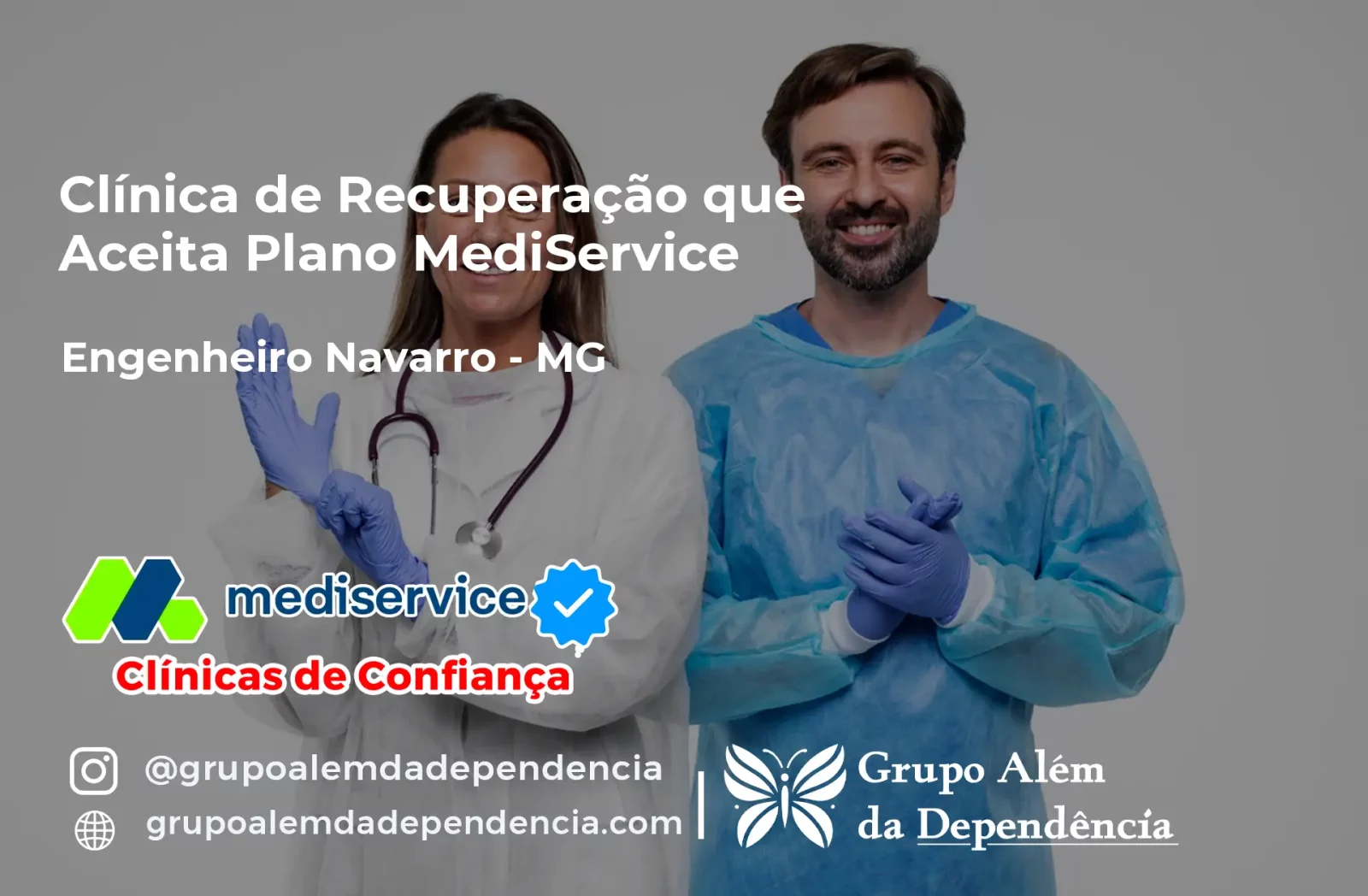 Clínica de Recuperação que Aceita Mediservice em Engenheiro Navarro - MG