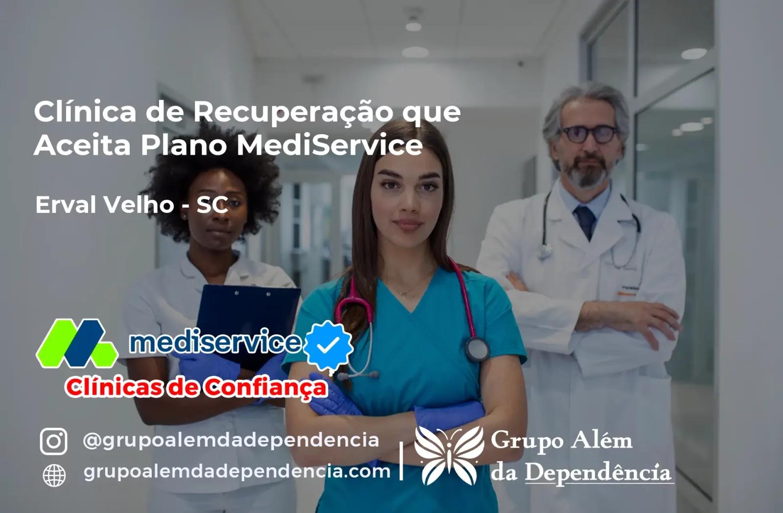 Clínica de Recuperação que Aceita Mediservice em Erval Velho - SC