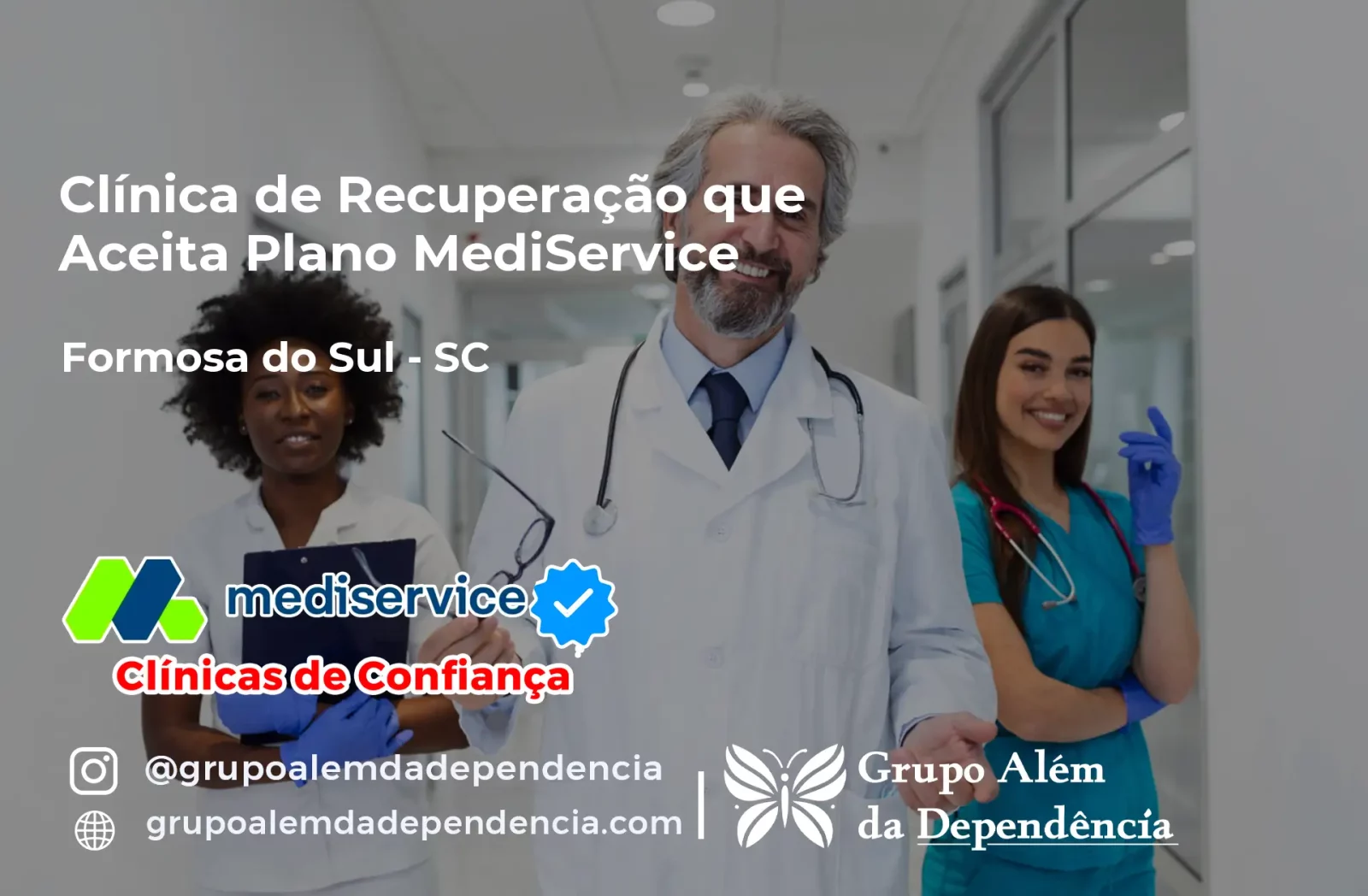 Clínica de Recuperação que Aceita Mediservice em Formosa do Sul - SC