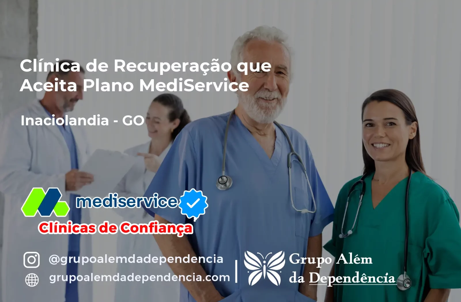 Clínica de Recuperação que Aceita Mediservice em Inaciolândia - GO