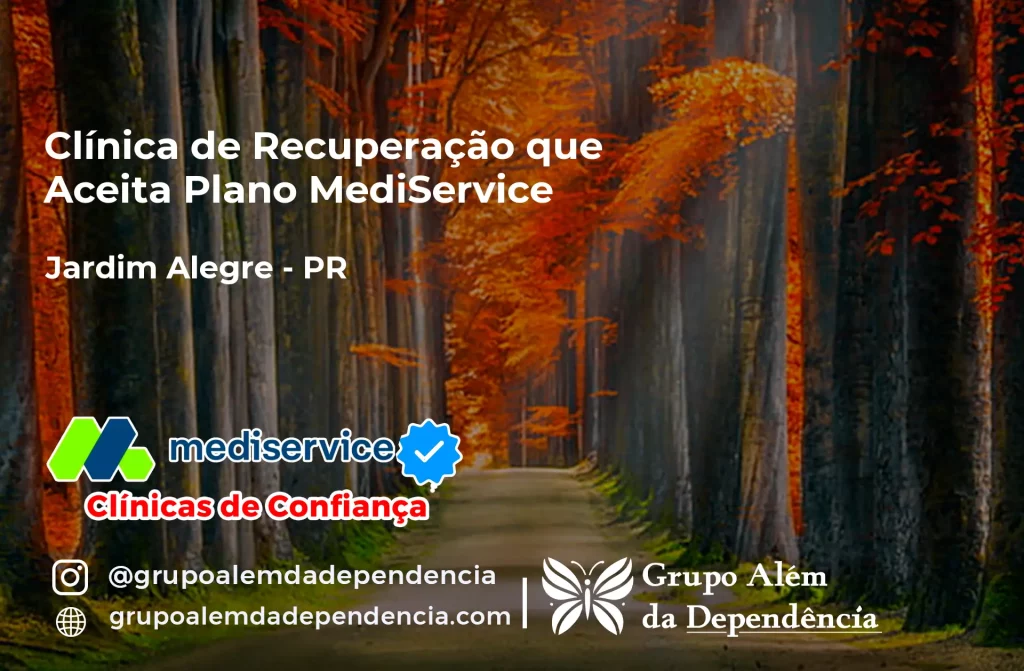 Clínica de Recuperação que Aceita Mediservice em Jardim Alegre - PR 1 Clínica de Recuperação que Aceita Mediservice em Jardim Alegre - PR