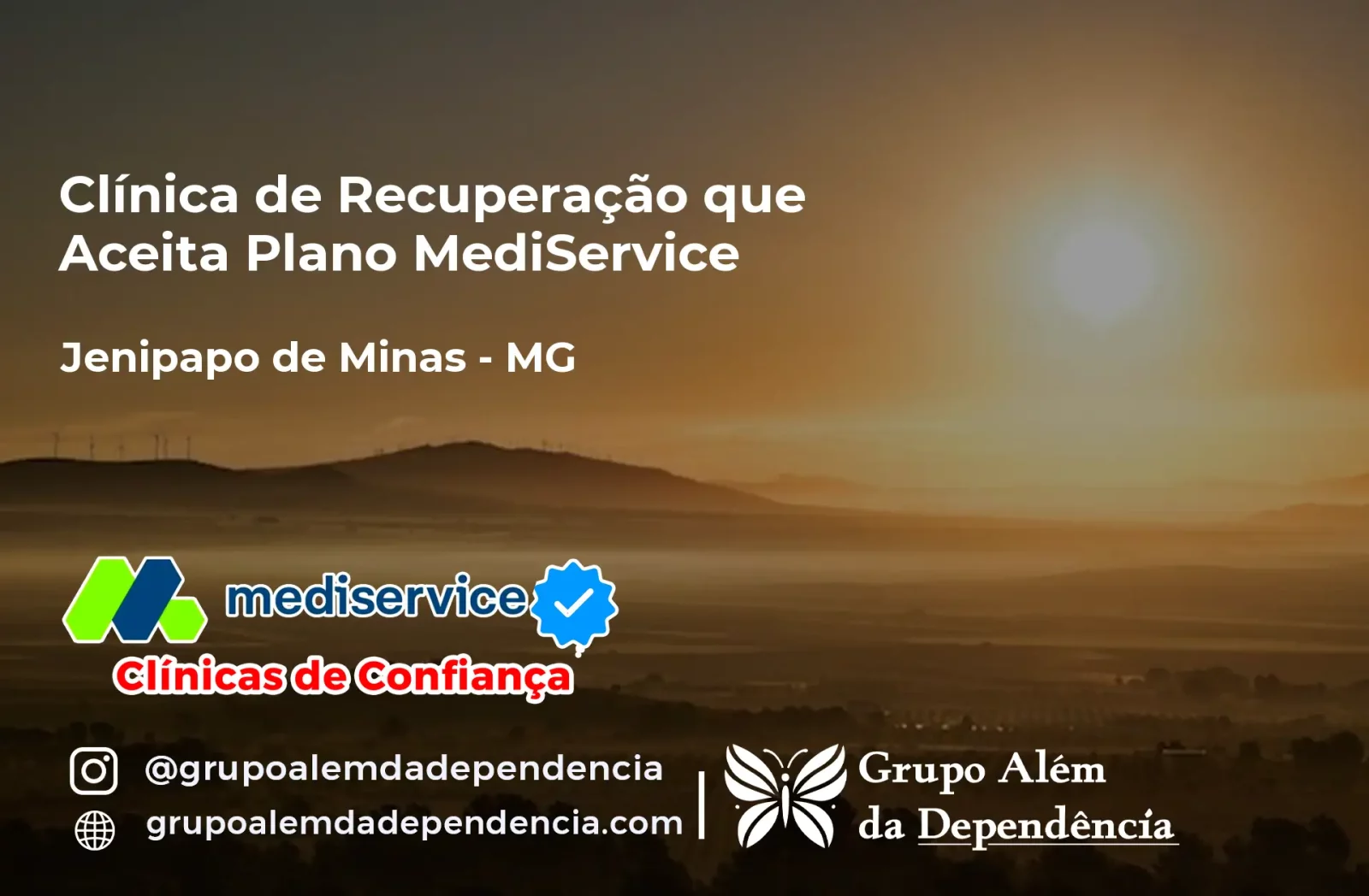 Clínica de Recuperação que Aceita Mediservice em Jenipapo de Minas - MG