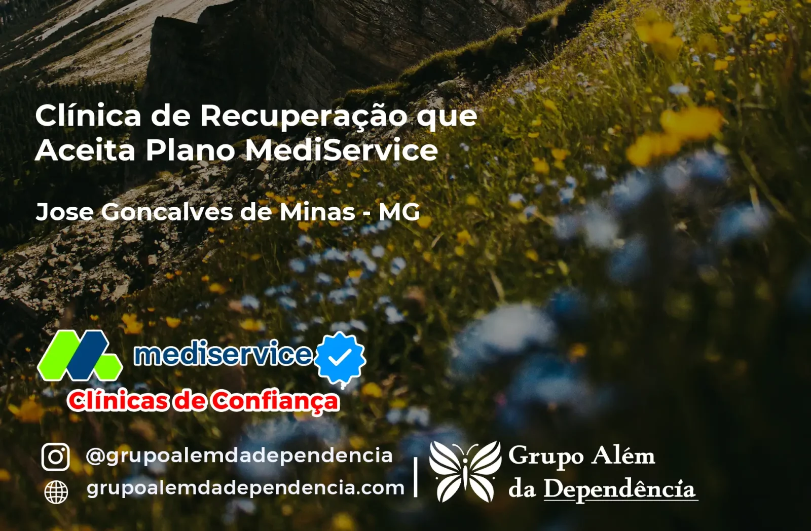 Clínica de Recuperação que Aceita Mediservice em José Gonçalves de Minas - MG
