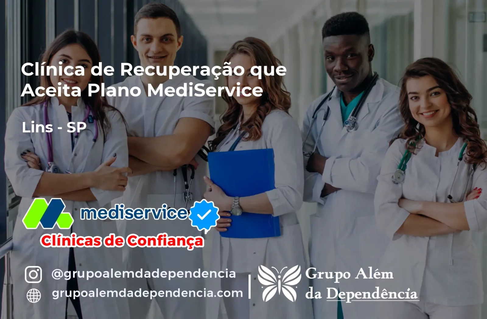 Clínica de Recuperação que Aceita Mediservice em Lins - SP