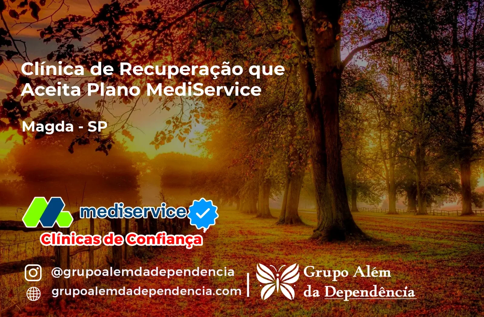 Clínica de Recuperação que Aceita Mediservice em Magda - SP