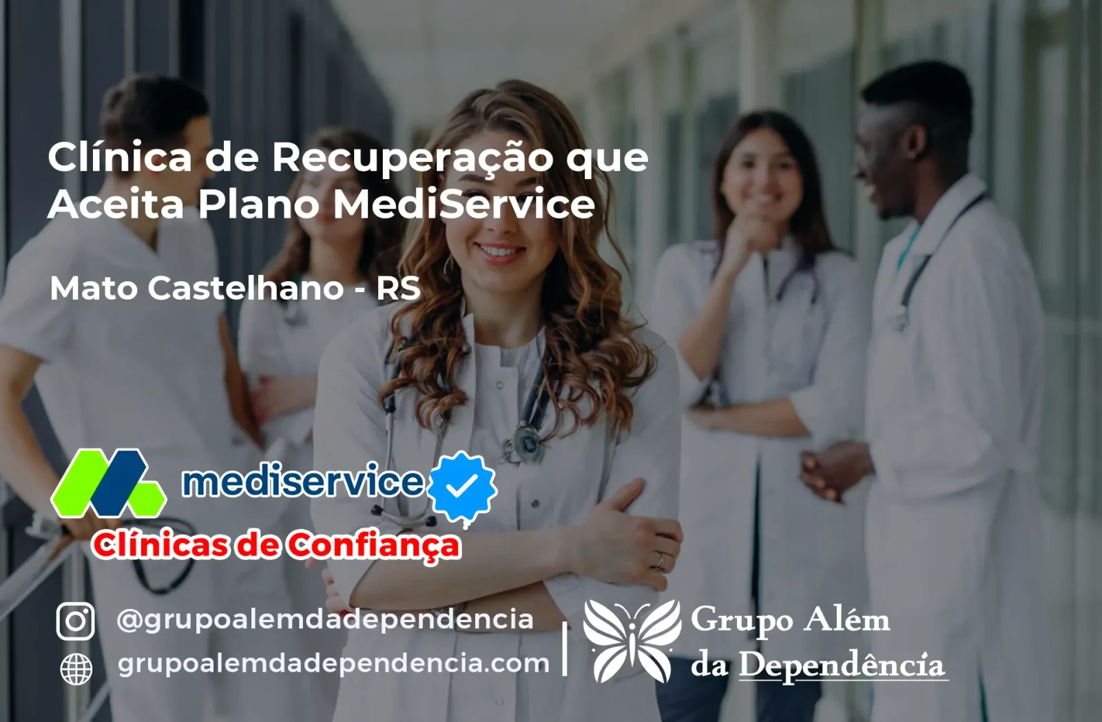 Clínica de Recuperação que Aceita Mediservice em Mato Castelhano - RS