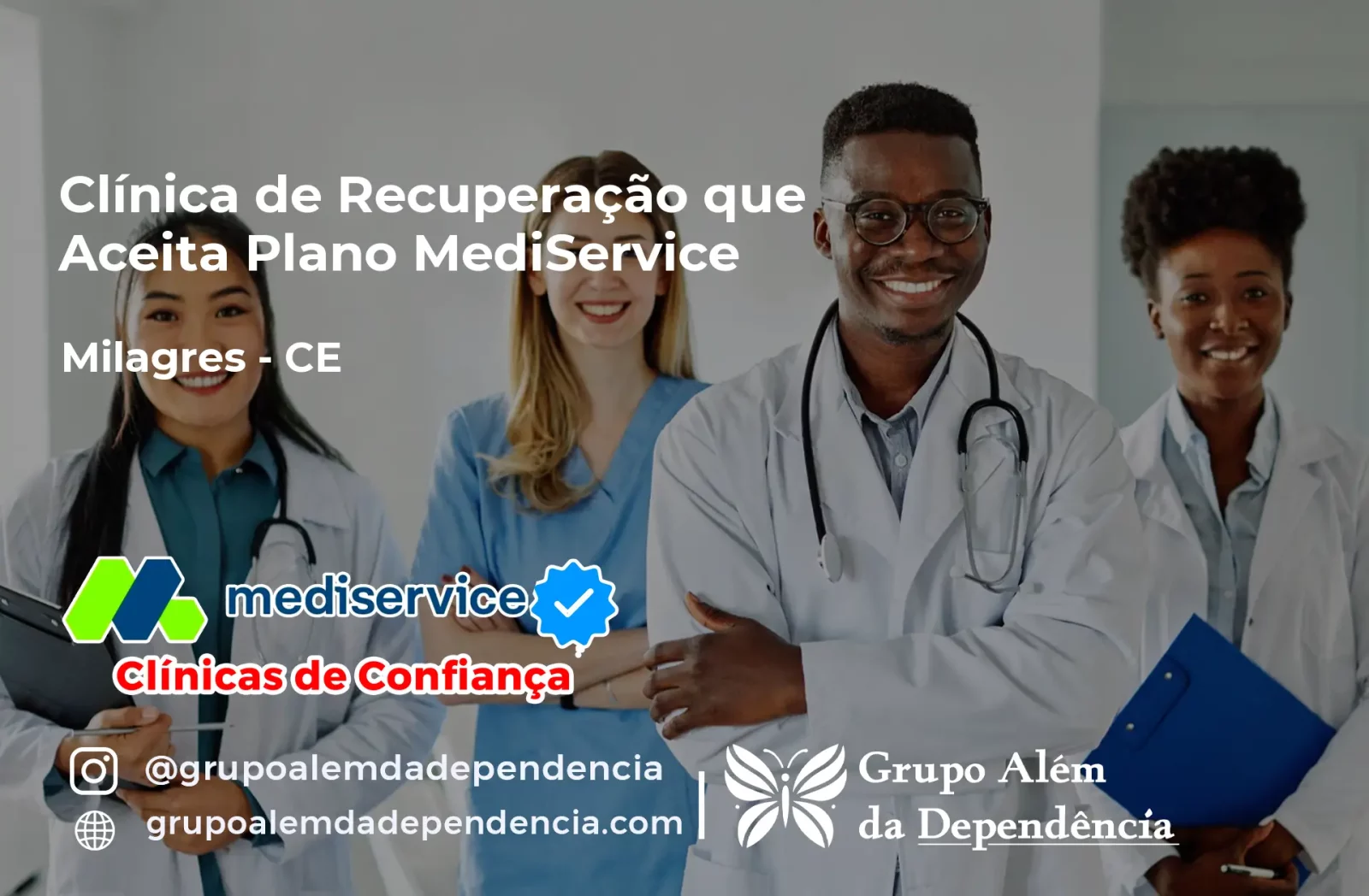 Clínica de Recuperação que Aceita Mediservice em Milagres - CE