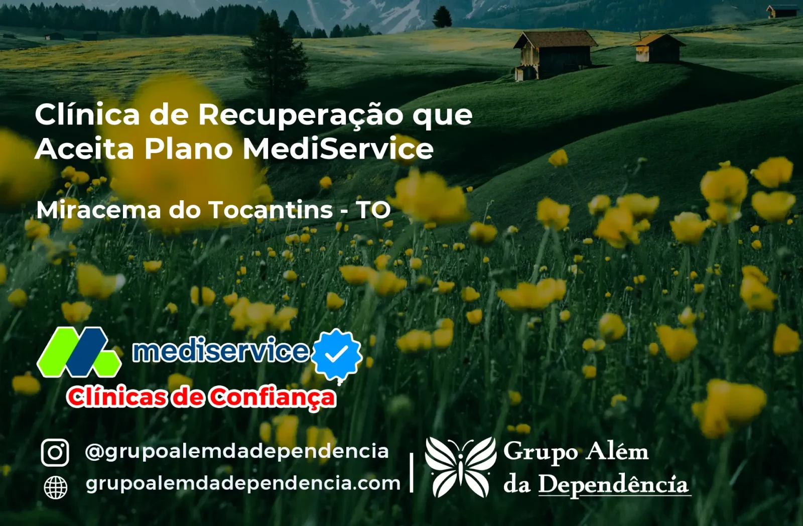 Clínica de Recuperação que Aceita Mediservice em Miracema do Tocantins - TO