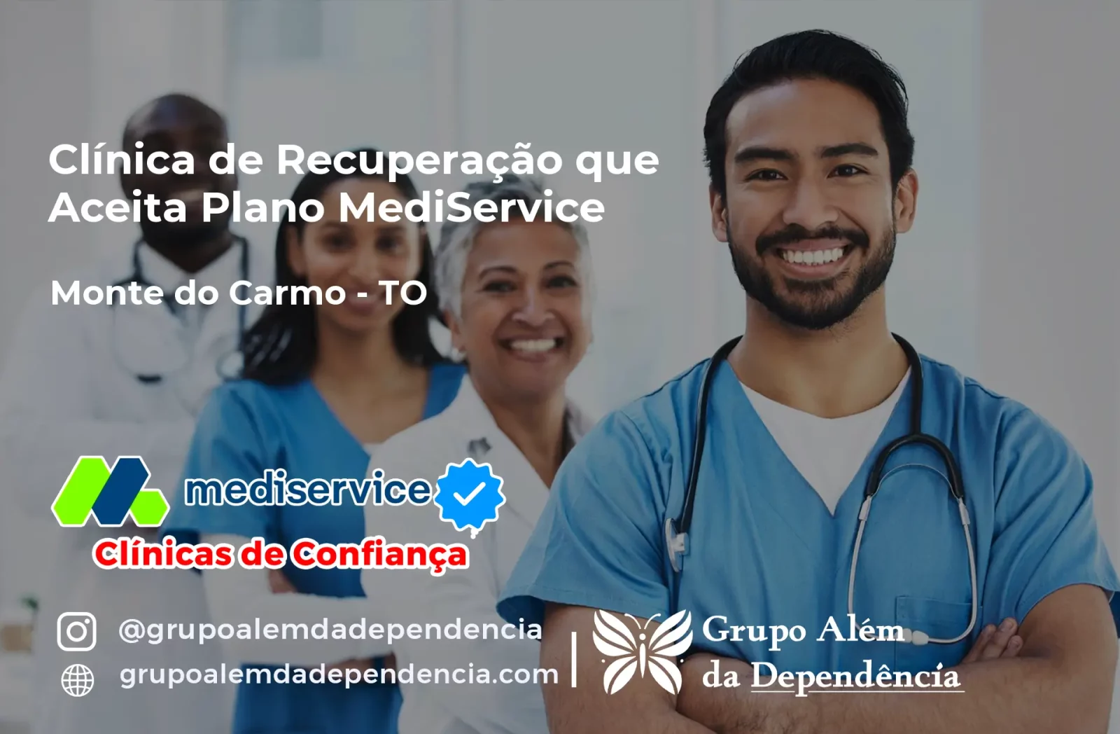 Clínica de Recuperação que Aceita Mediservice em Monte do Carmo - TO