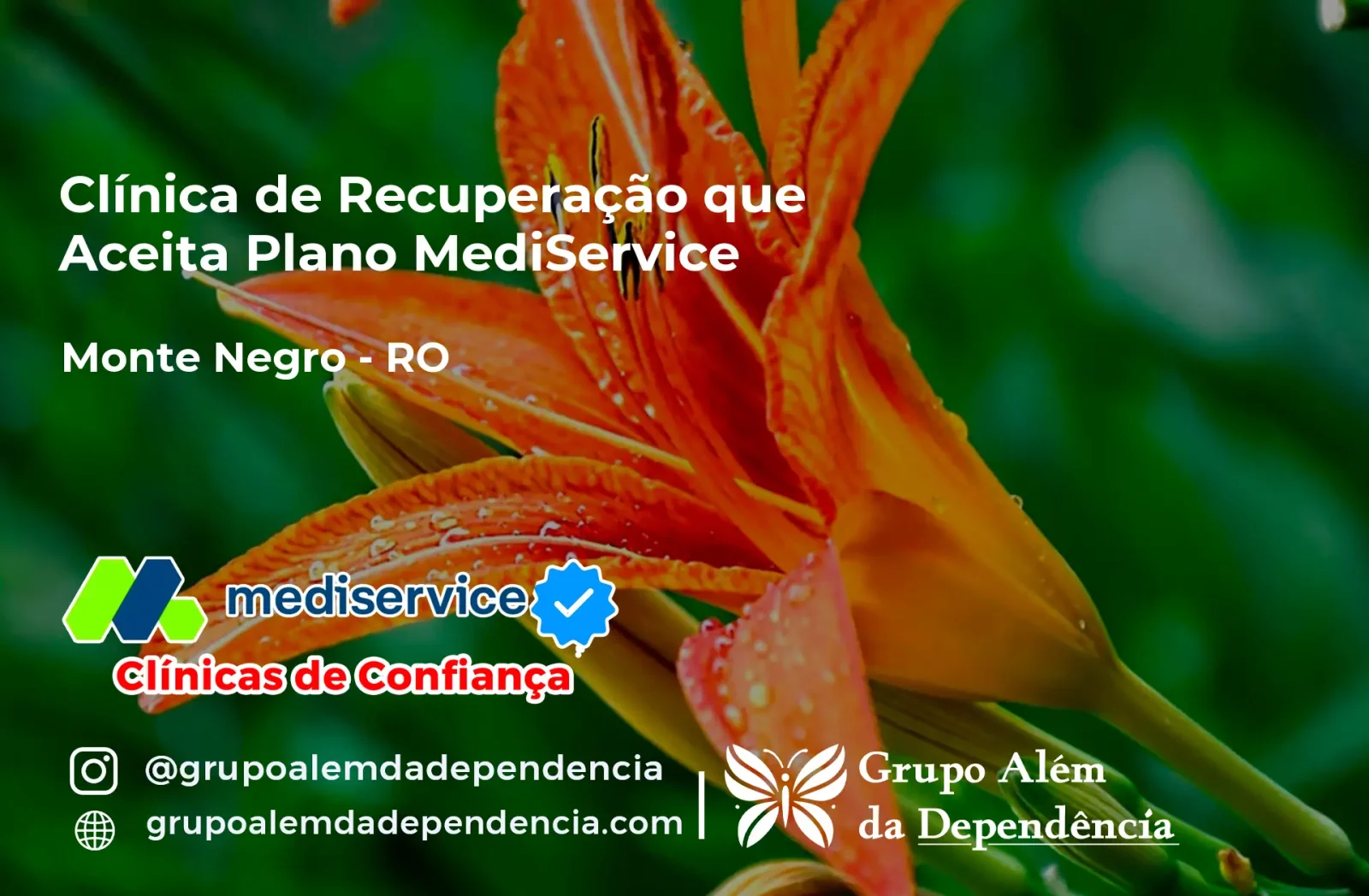 Clínica de Recuperação que Aceita Mediservice em Monte Negro - RO