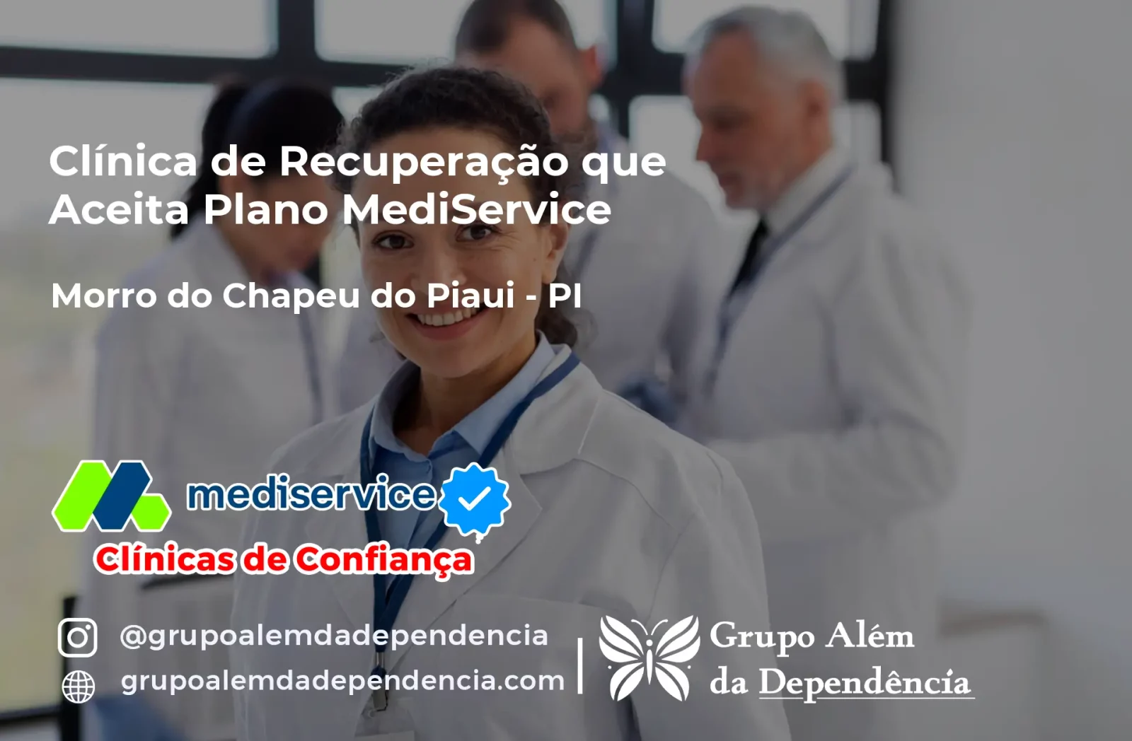 Clínica de Recuperação que Aceita Mediservice em Morro do Chapéu do Piauí - PI
