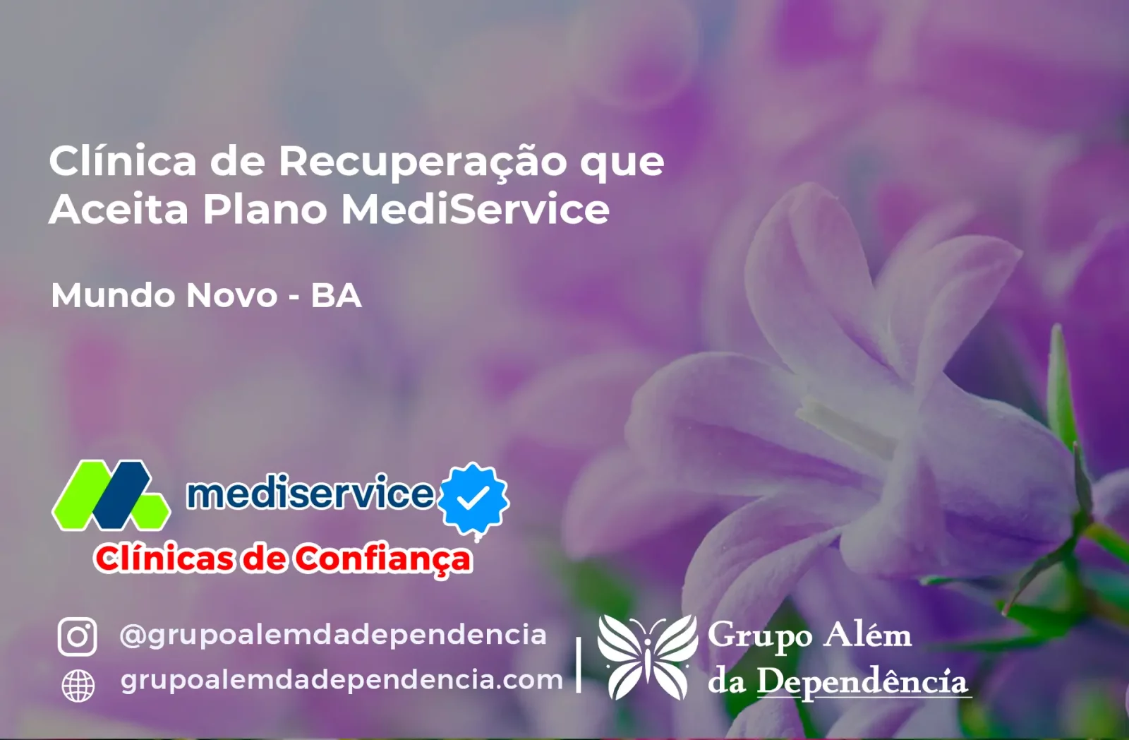 Clínica de Recuperação que Aceita Mediservice em Mundo Novo - BA