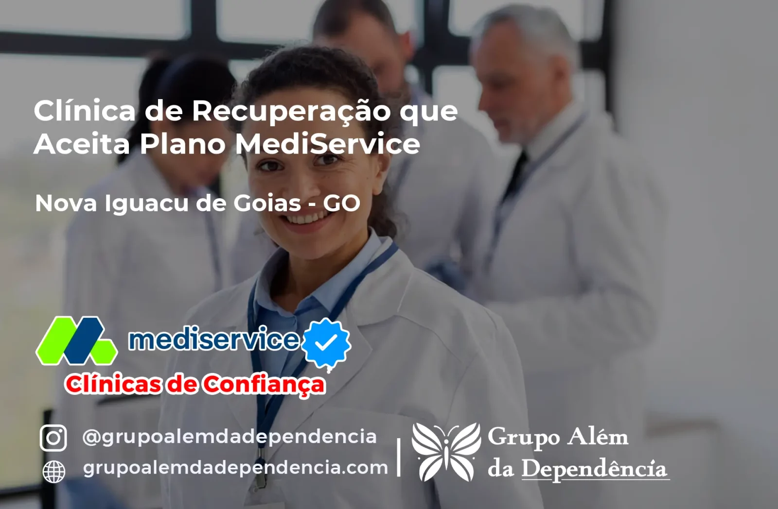 Clínica de Recuperação que Aceita Mediservice em Nova Iguaçu de Goiás - GO