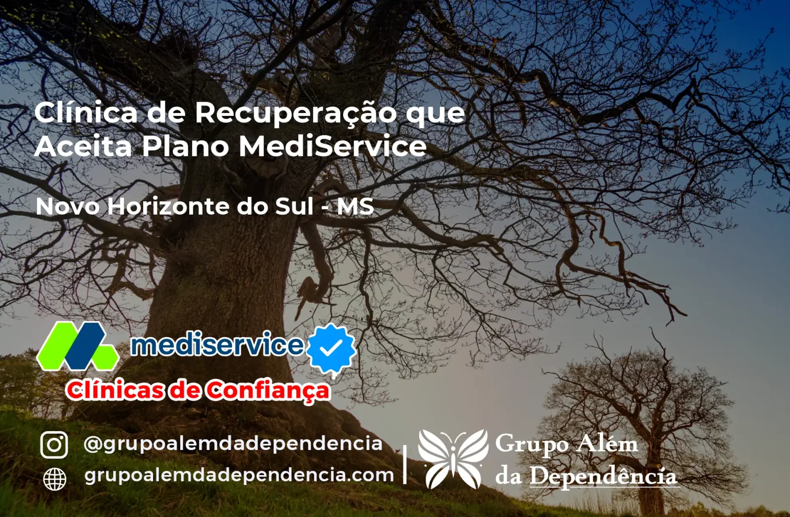 Clínica de Recuperação que Aceita Mediservice em Novo Horizonte do Sul - MS