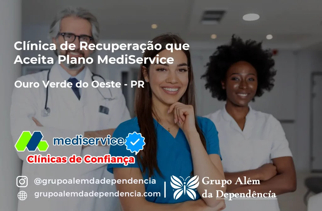 Clínica de Recuperação que Aceita Mediservice em Ouro Verde do Oeste - PR 1 Clínica de Recuperação que Aceita Mediservice em Ouro Verde do Oeste - PR