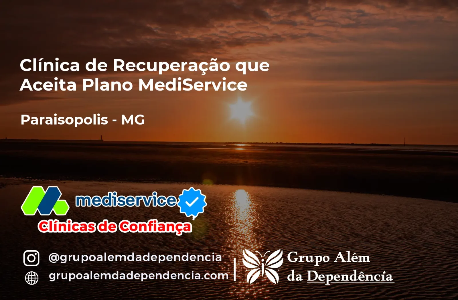 Clínica de Recuperação que Aceita Mediservice em Paraisópolis - MG