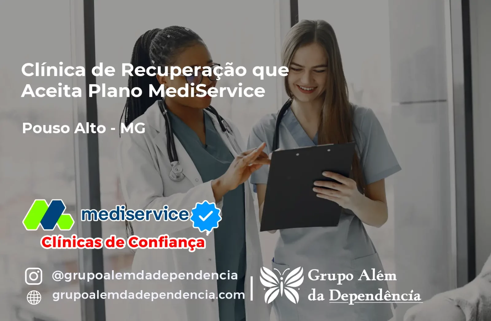 Clínica de Recuperação que Aceita Mediservice em Pouso Alto - MG