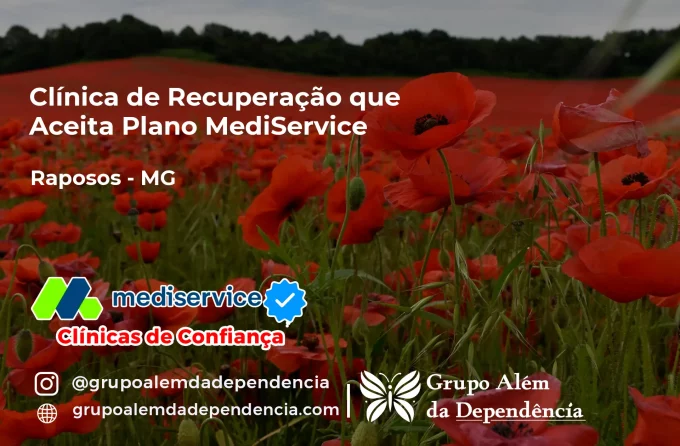 Clínica de Recuperação que Aceita Mediservice em Raposos - MG