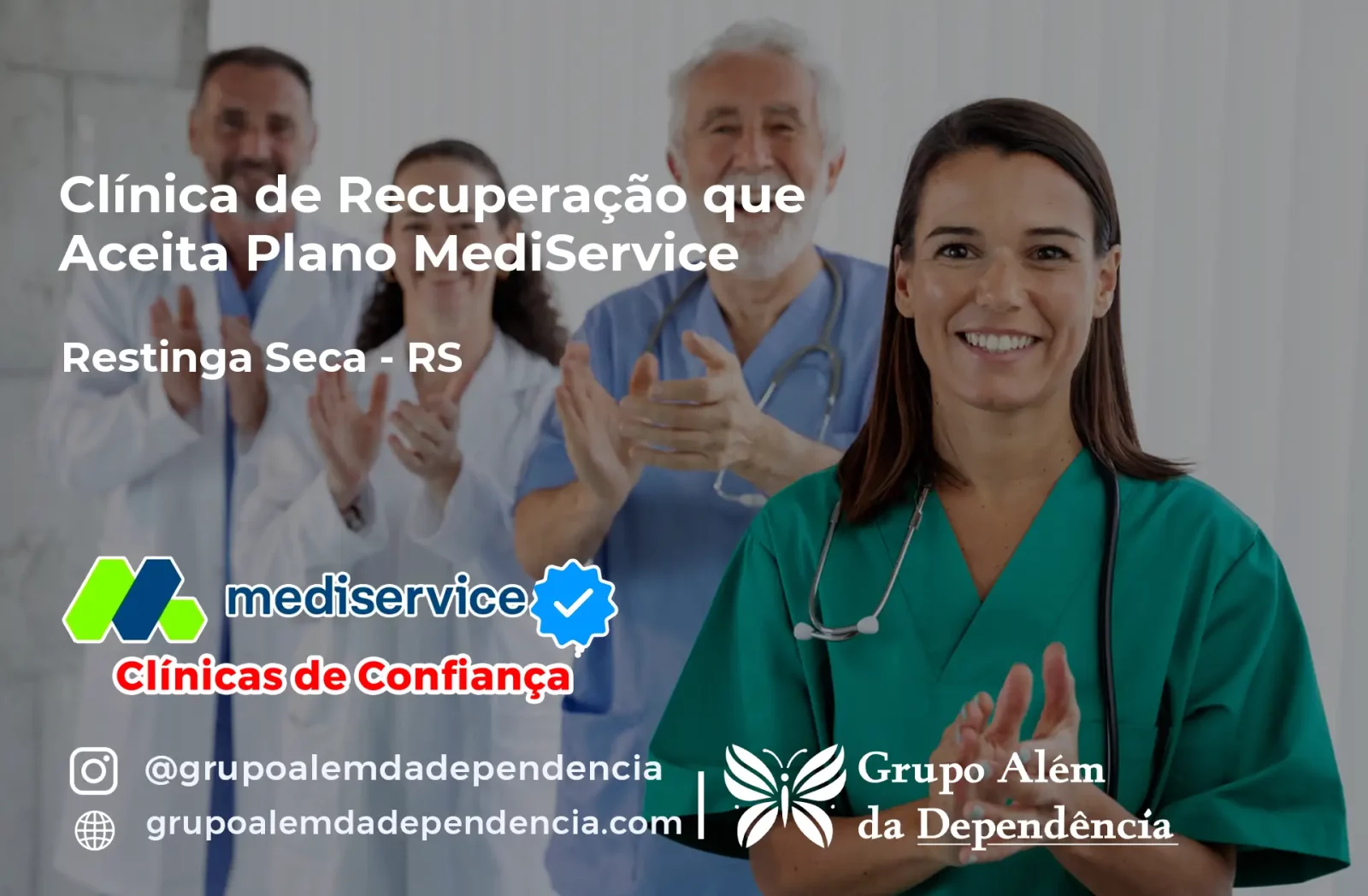 Clínica de Recuperação que Aceita Mediservice em Restinga Sêca - RS