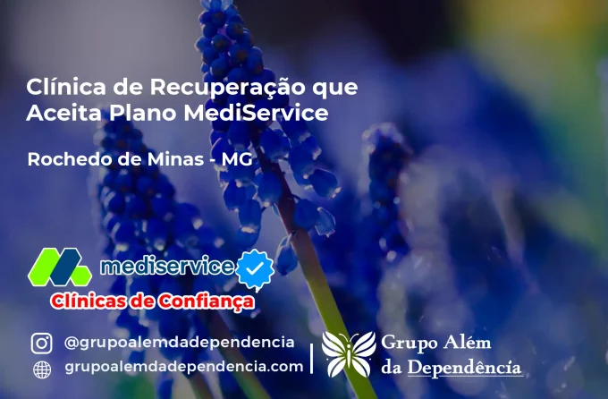 Clínica de Recuperação que Aceita Mediservice em Rochedo de Minas - MG