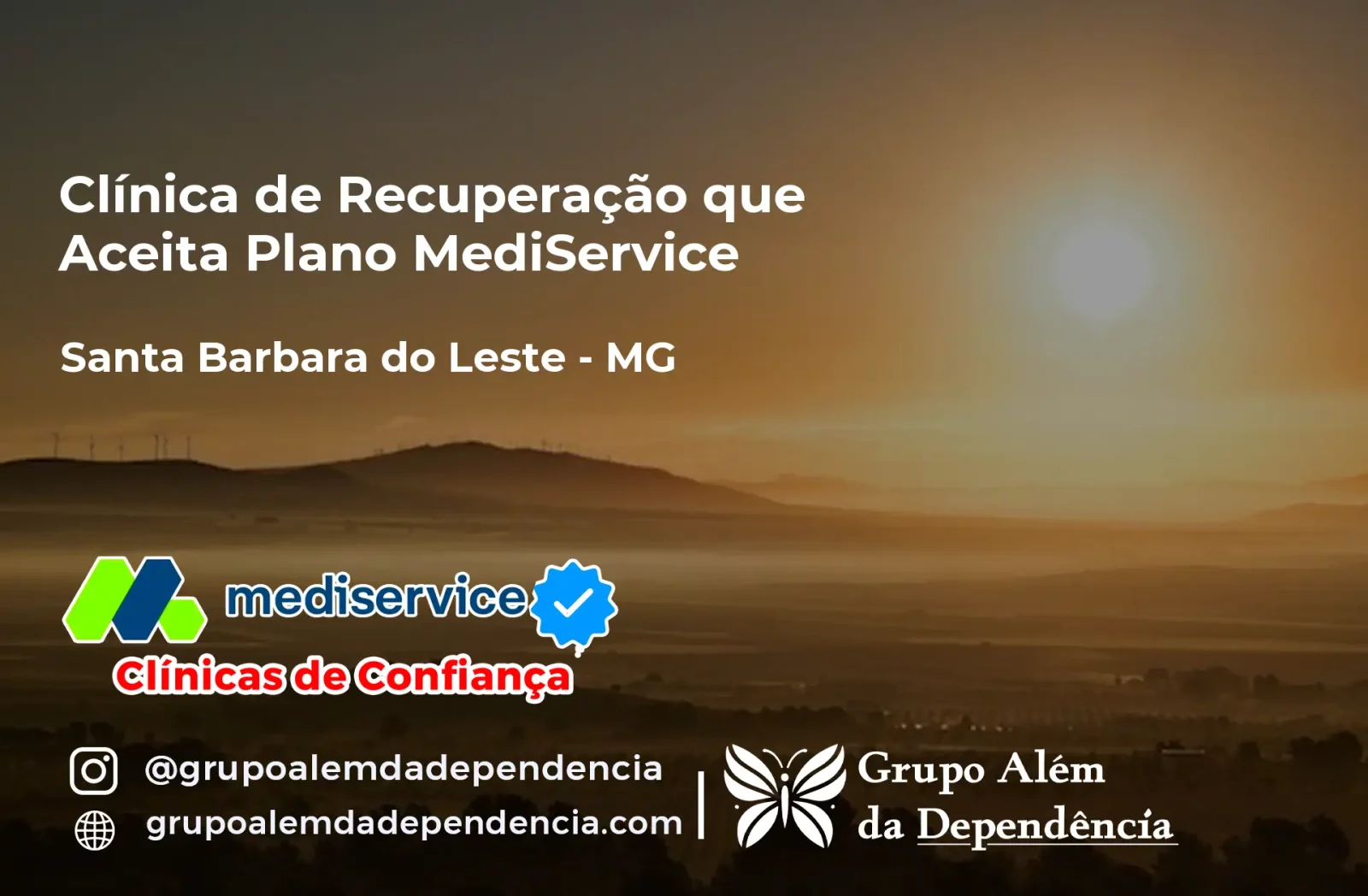 Clínica de Recuperação que Aceita Mediservice em Santa Bárbara do Leste - MG