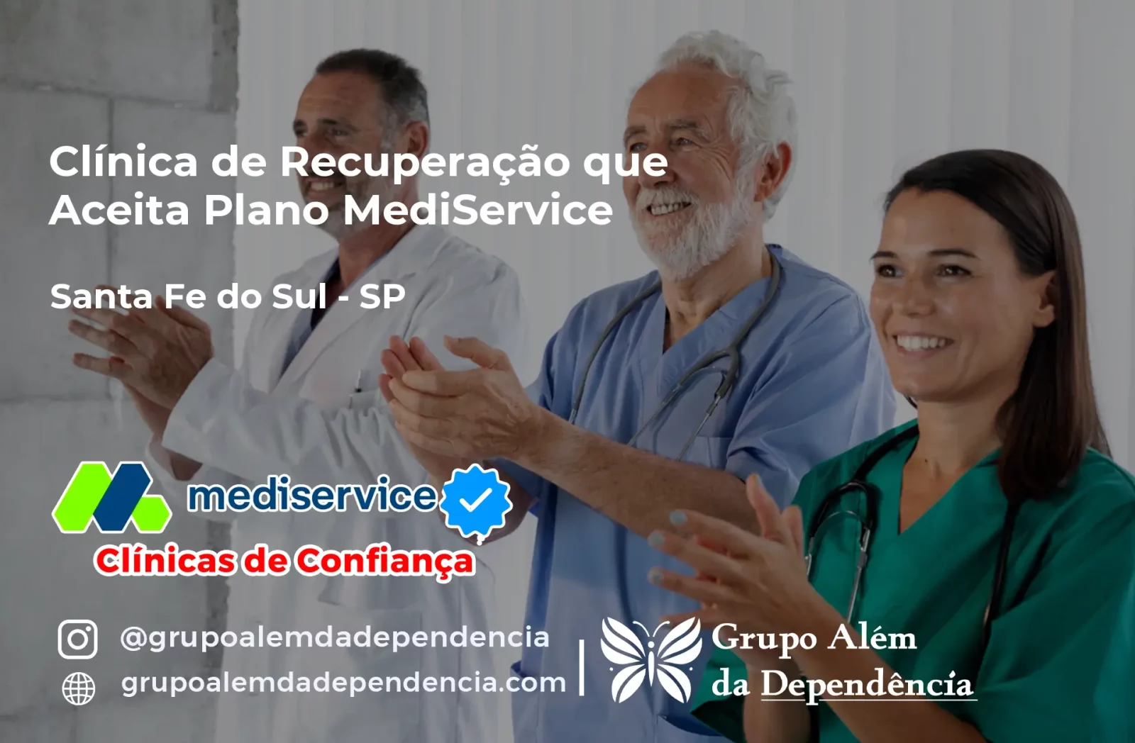 Clínica de Recuperação que Aceita Mediservice em Santa Fé do Sul - SP