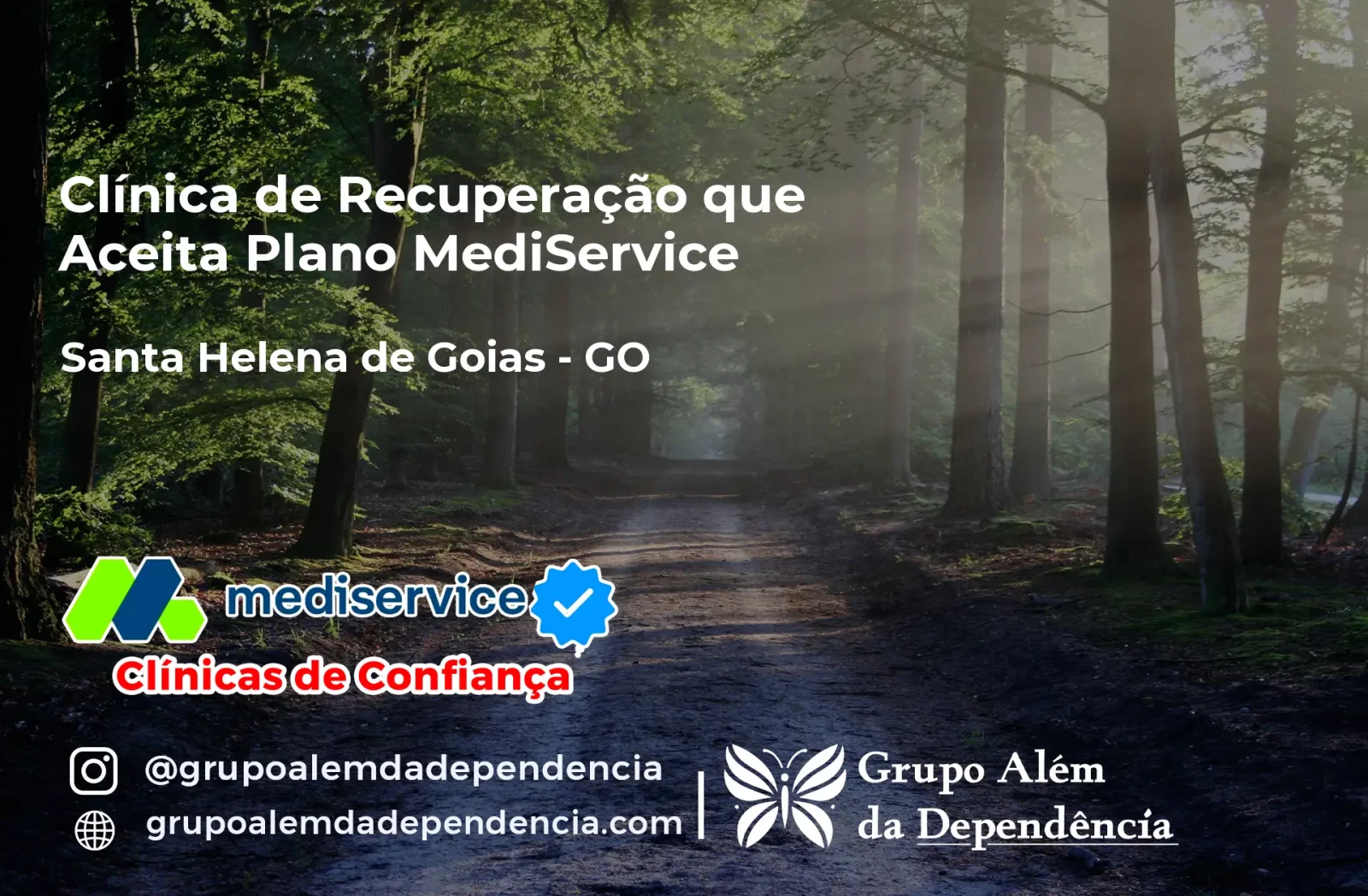 Clínica de Recuperação que Aceita Mediservice em Santa Helena de Goiás - GO