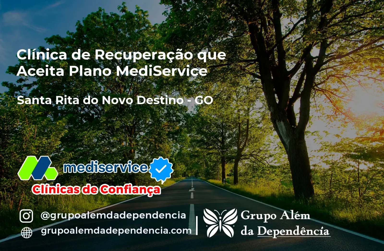 Clínica de Recuperação que Aceita Mediservice em Santa Rita do Novo Destino - GO