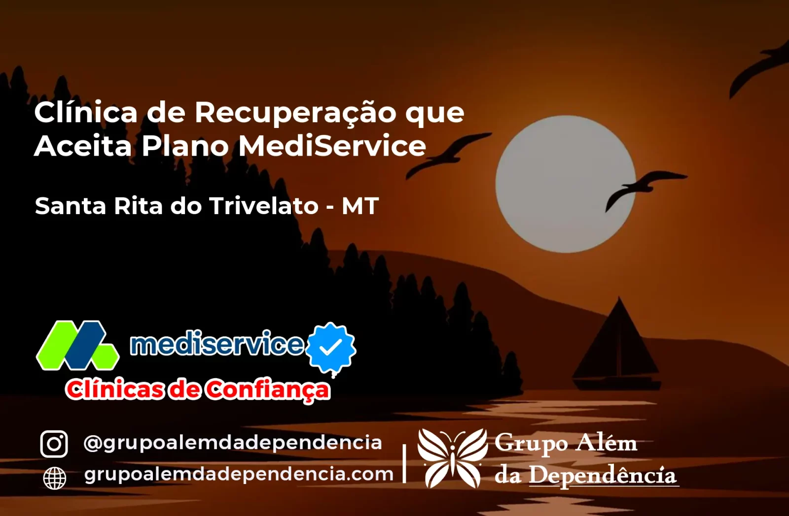 Clínica de Recuperação que Aceita Mediservice em Santa Rita do Trivelato - MT