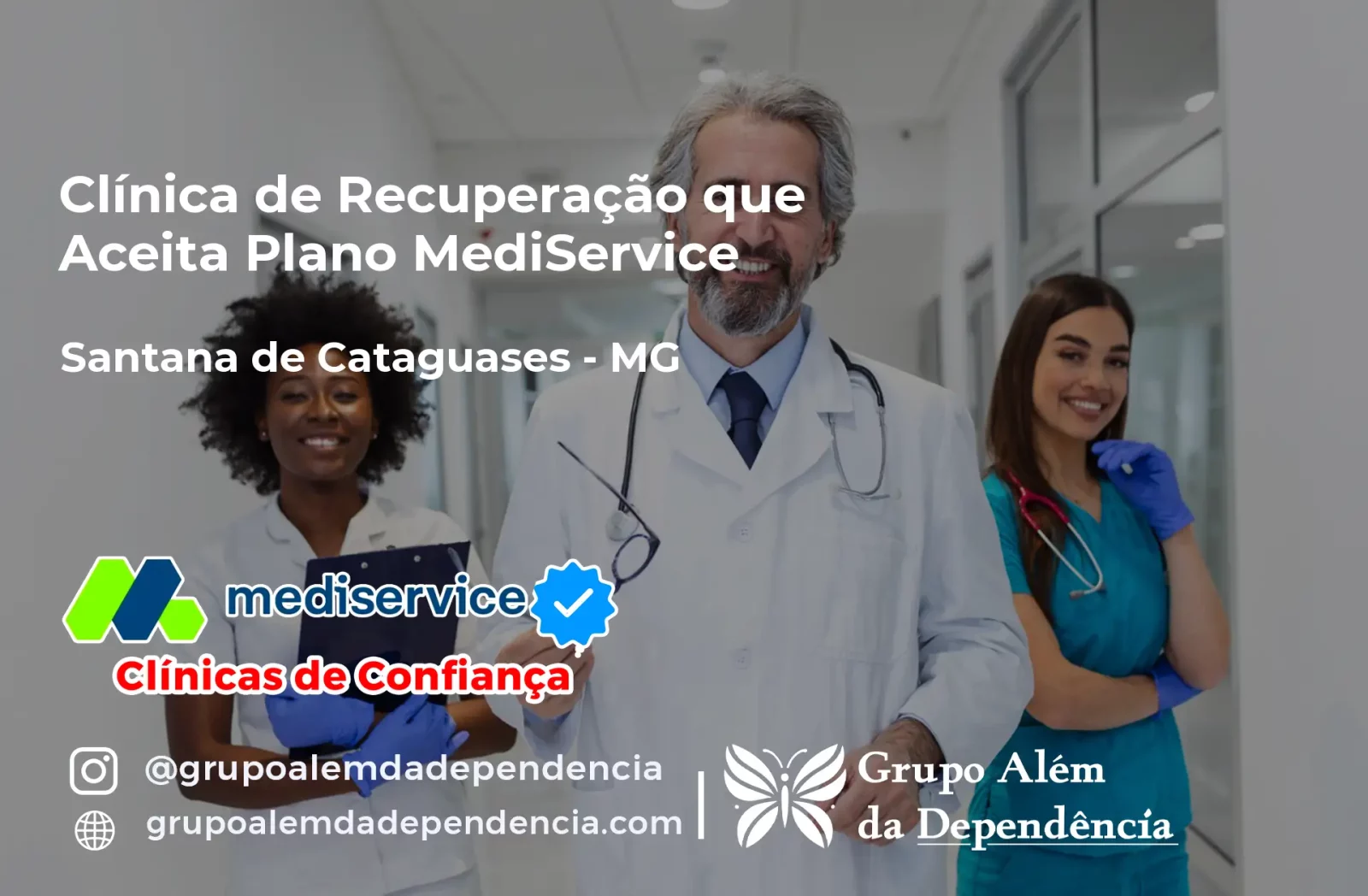 Clínica de Recuperação que Aceita Mediservice em Santana de Cataguases - MG