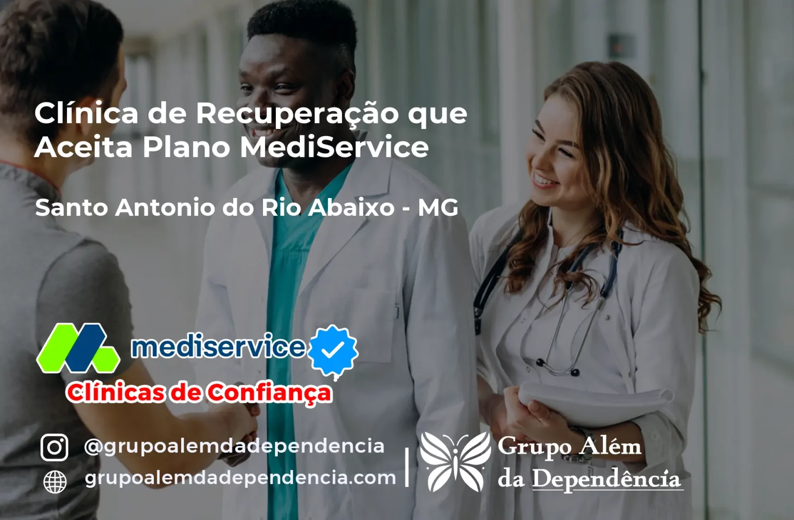 Clínica de Recuperação que Aceita Mediservice em Santo Antônio do Rio Abaixo - MG