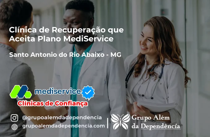 Clínica de Recuperação que Aceita Mediservice em Santo Antônio do Rio Abaixo - MG