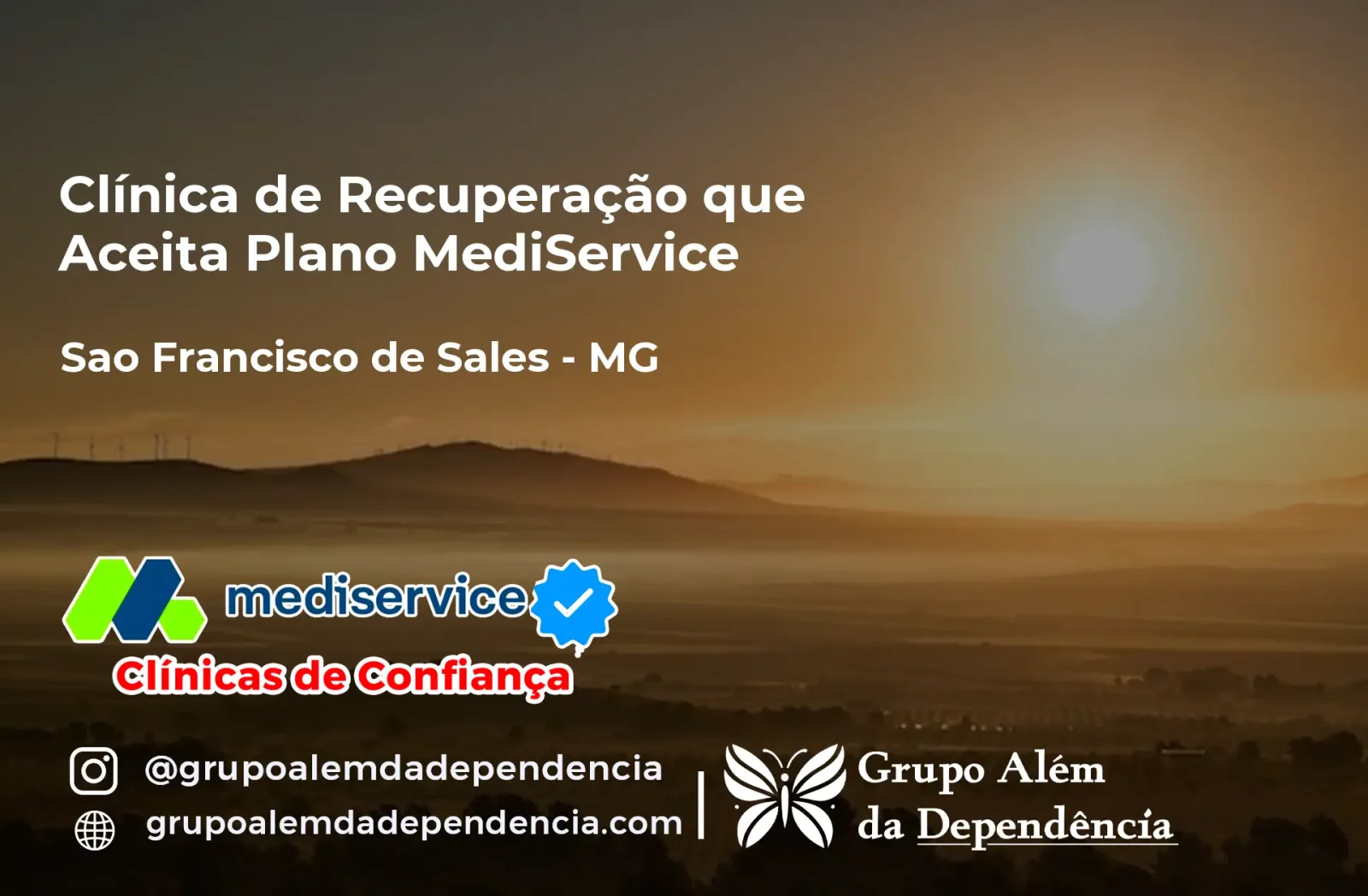Clínica de Recuperação que Aceita Mediservice em São Francisco de Sales - MG