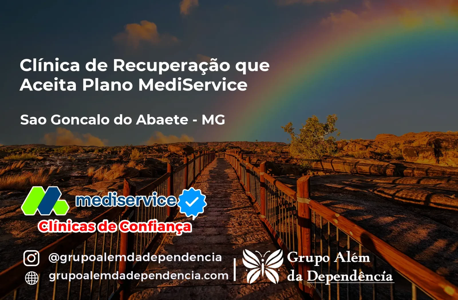 Clínica de Recuperação que Aceita Mediservice em São Gonçalo do Abaeté - MG