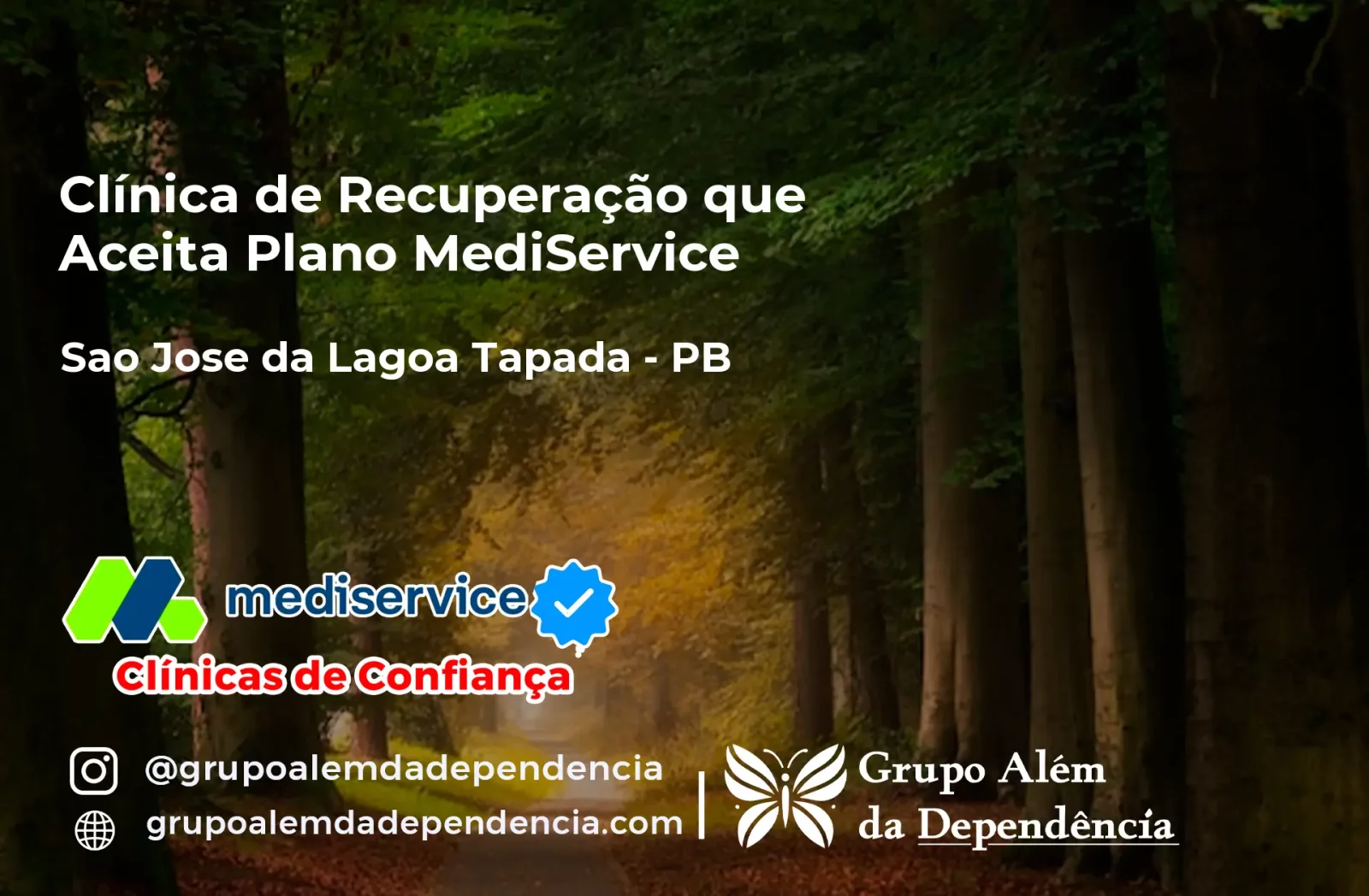 Clínica de Recuperação que Aceita Mediservice em São José da Lagoa Tapada - PB