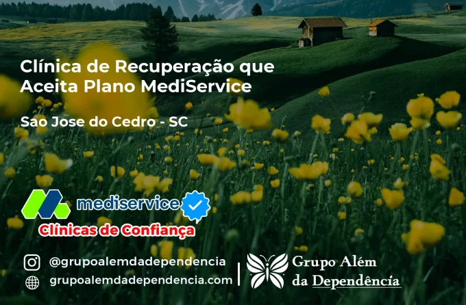 Clínica de Recuperação que Aceita Mediservice em São José do Cedro - SC