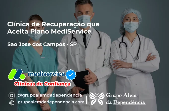 Clínica de Recuperação que Aceita Mediservice em São José dos Campos - SP