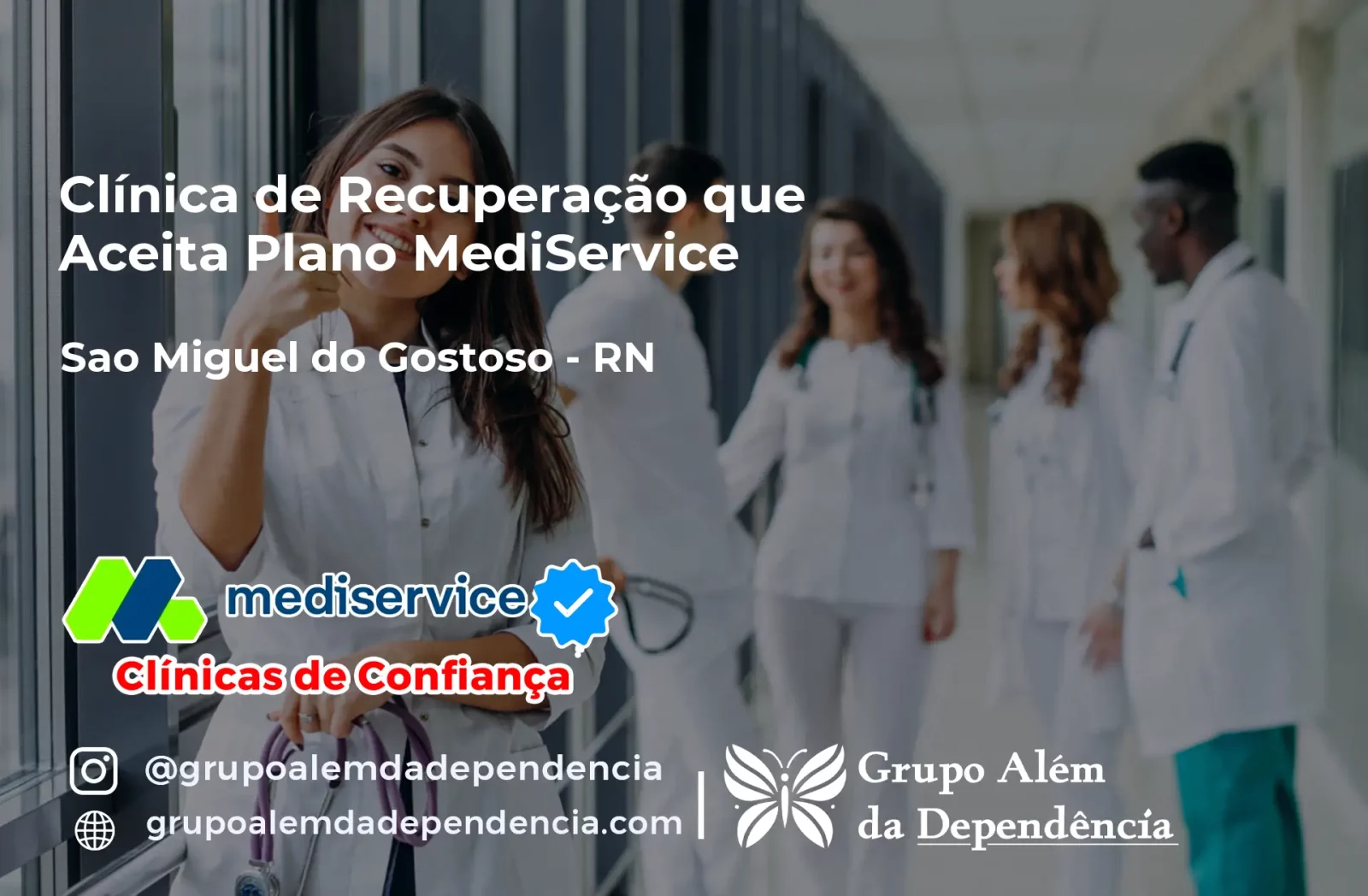 Clínica de Recuperação que Aceita Mediservice em São Miguel do Gostoso - RN