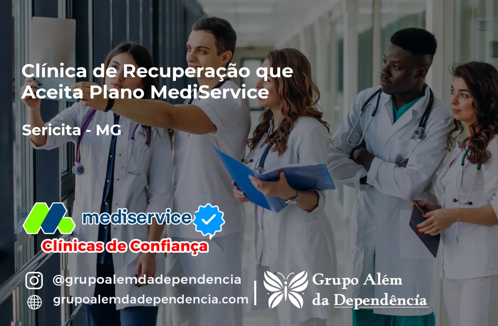 Clínica de Recuperação que Aceita Mediservice em Sericita - MG