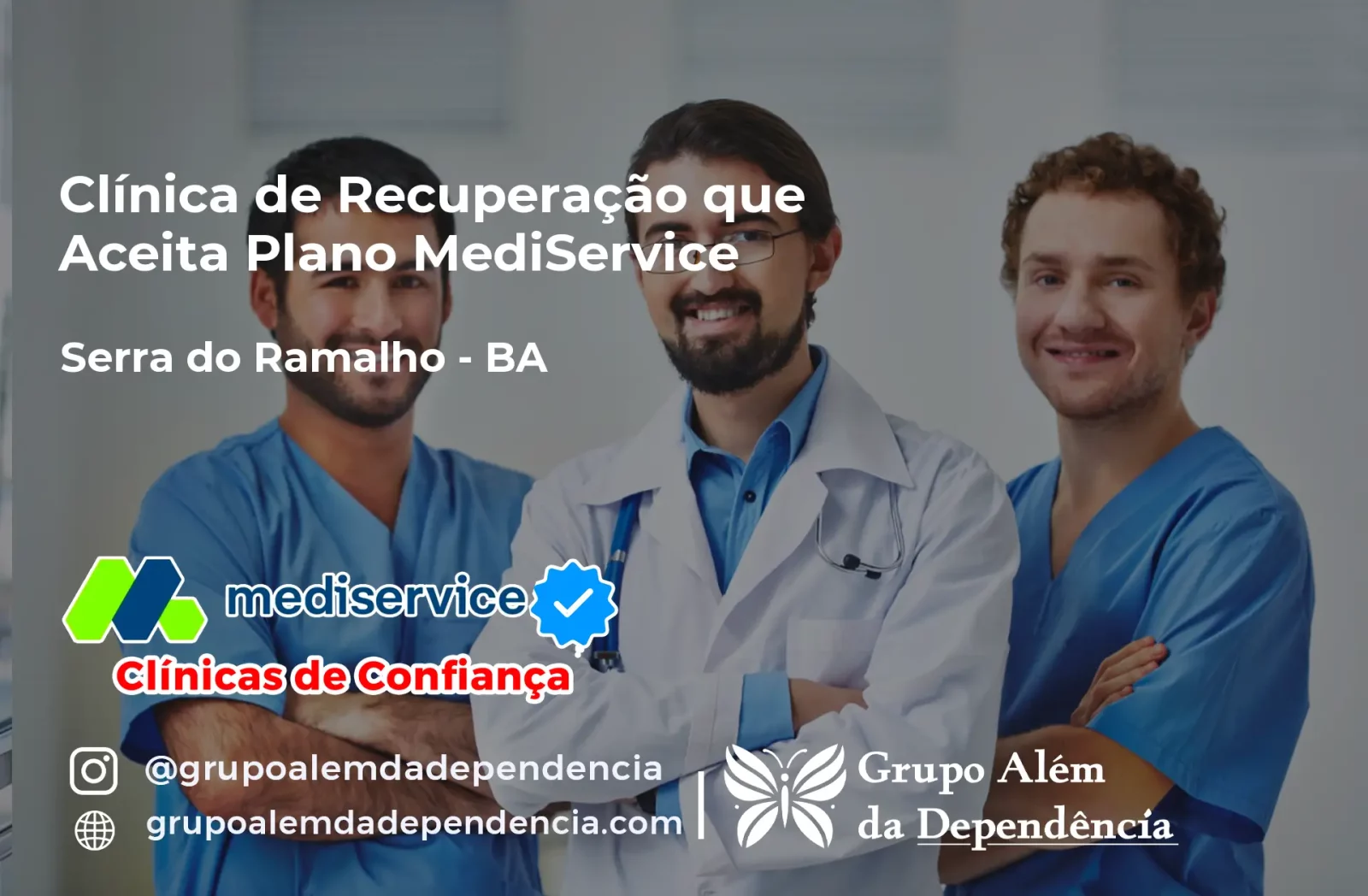 Clínica de Recuperação que Aceita Mediservice em Serra do Ramalho - BA