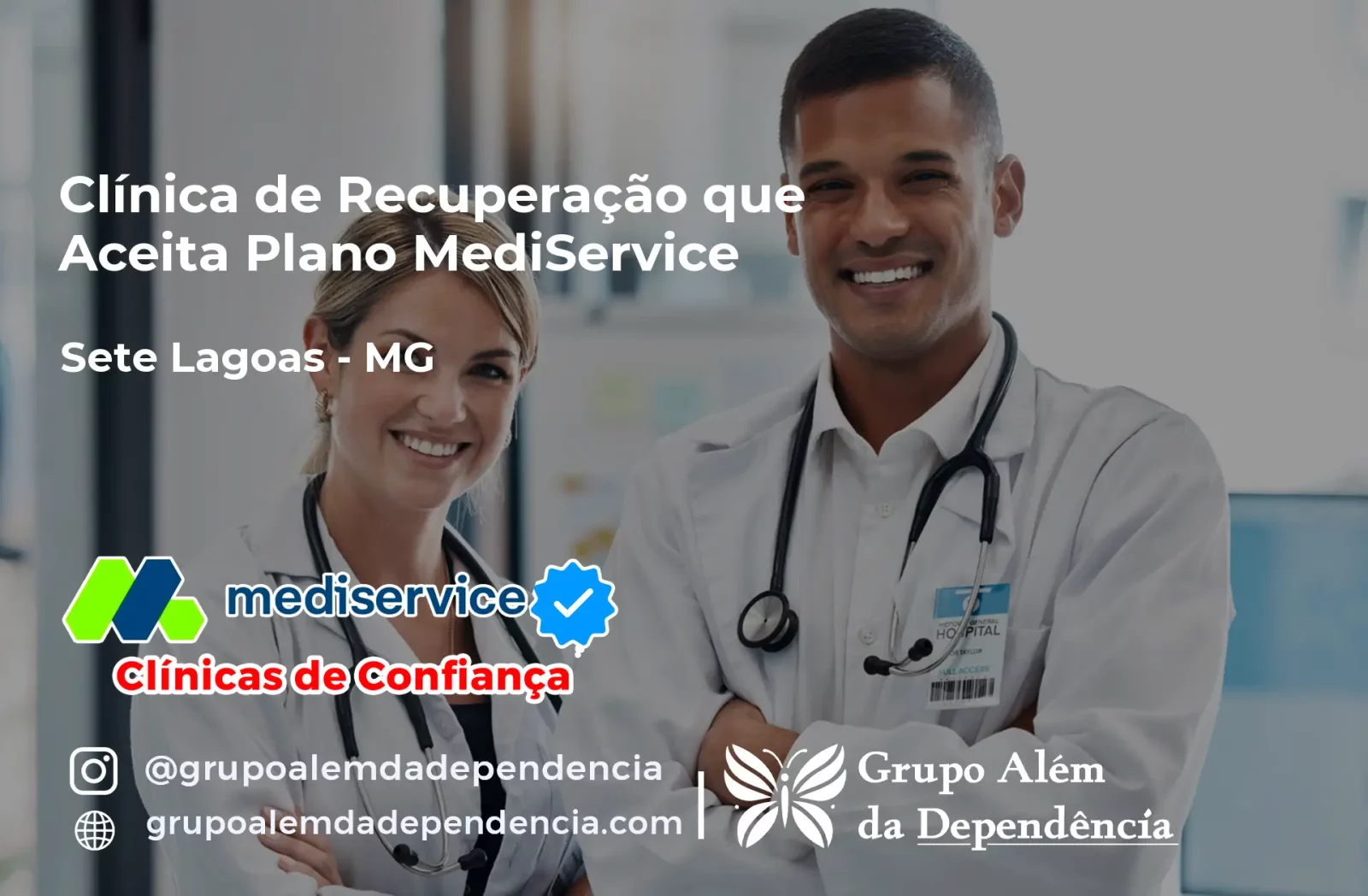 Clínica de Recuperação que Aceita Mediservice em Sete Lagoas - MG