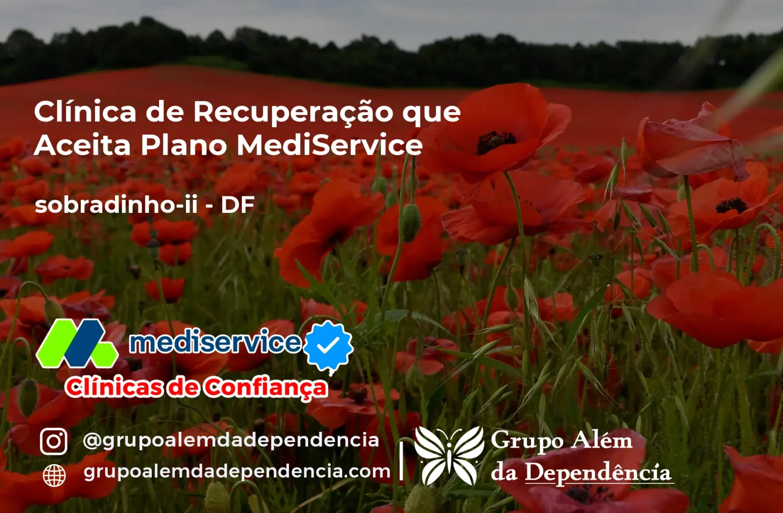 Clínica de Recuperação que Aceita Mediservice em sobradinho-ii - DF